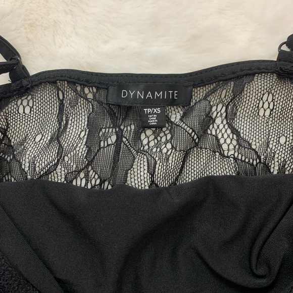 Lace Black Bodysuit - Picture 3 of 3